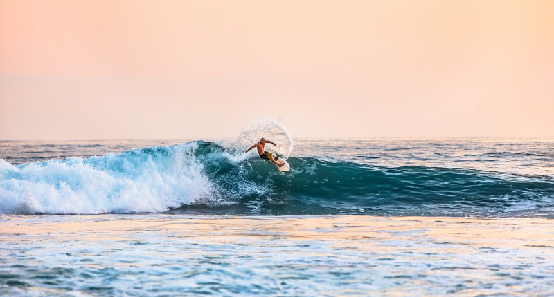 Du surf en Atlantique