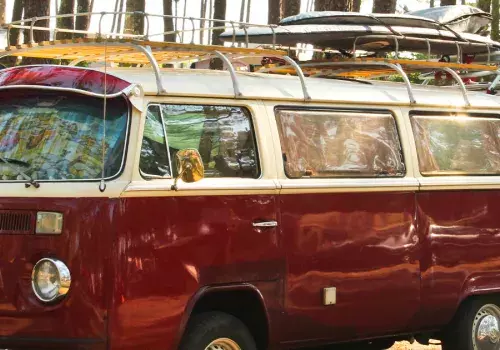 Emplacement de camping pour Van