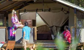 Safari Lodge au camping La plage à Mimizan