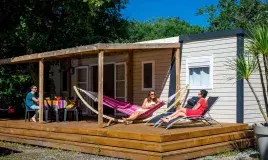 Les magnifiques mobilhomes du camping Siblu Villages La Pointe