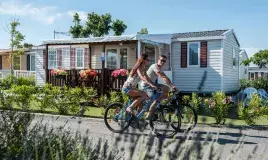 Les magnifiques mobilhomes du camping Siblu Villages Les Sables du midi 2