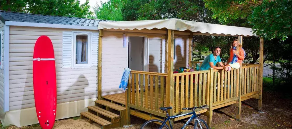 Vacances en couple au camping La Plage à Mimizan