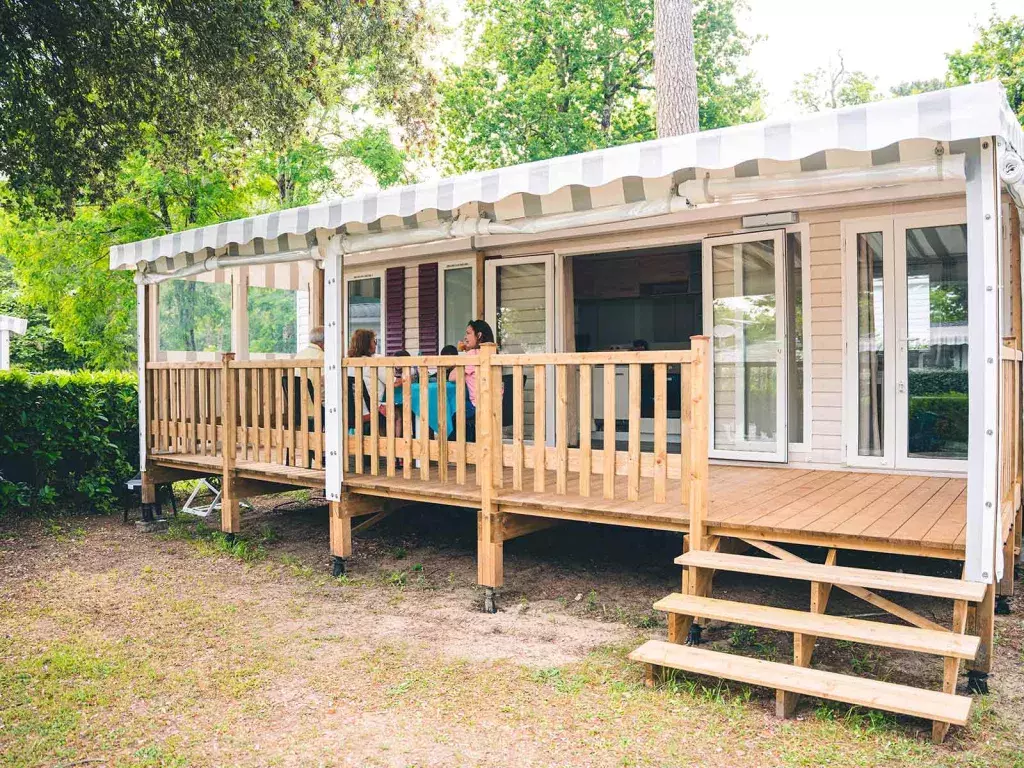 Les magnifiques mobilhomes du camping Siblu Villages La Pignade 2