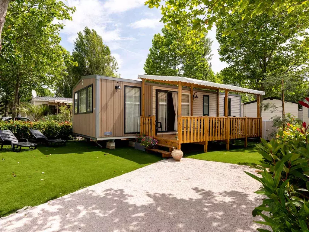 Les magnifiques mobilhomes du camping Siblu Villages La Carabasse 1