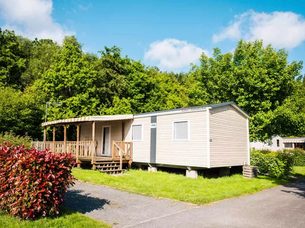 Les magnifiques mobilhomes du camping Siblu Villages Domaine de Litteau 1