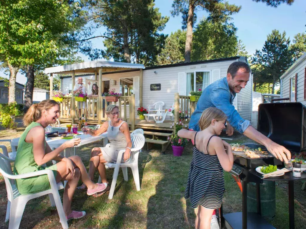 Les magnifiques mobilhomes du camping Siblu Villages Bois Masson 1
