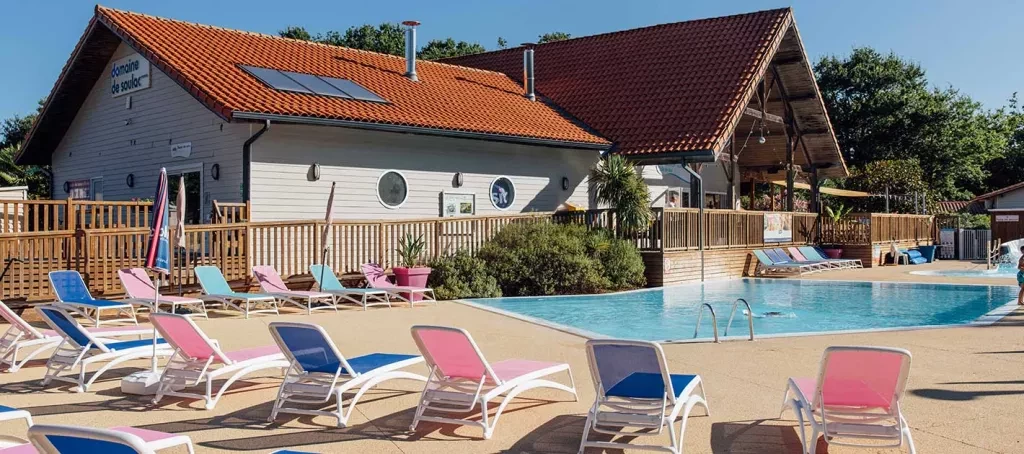 Espace extérieur Soulac piscine