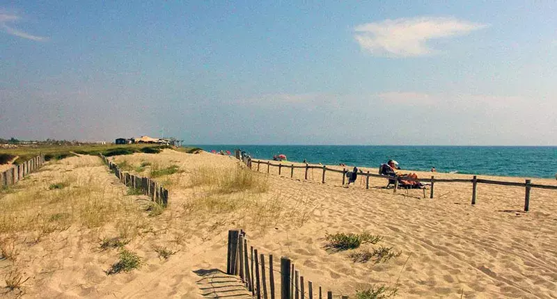 La plage sauvage de Torreilles