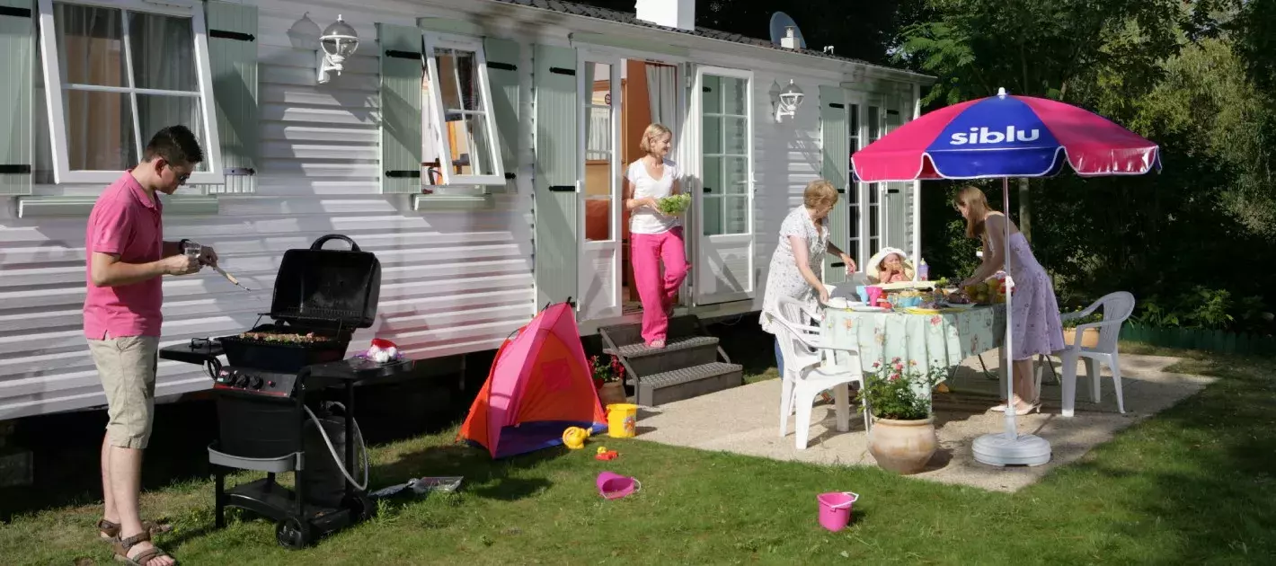 Weekend en camping avec piscine couverte