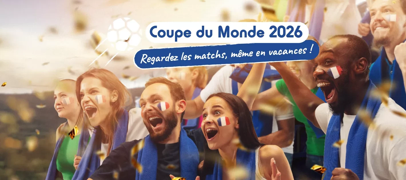 Match de football au camping