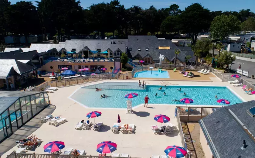 Le sublime complexe aquatique du camping Siblu Villages Le Conguel 1