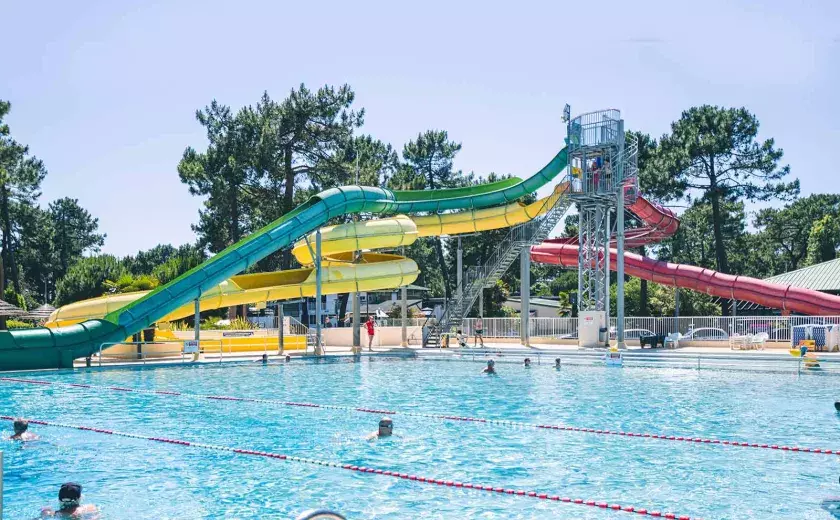Le sublime complexe aquatique du camping Siblu Villages Bonne Anse Plage 1