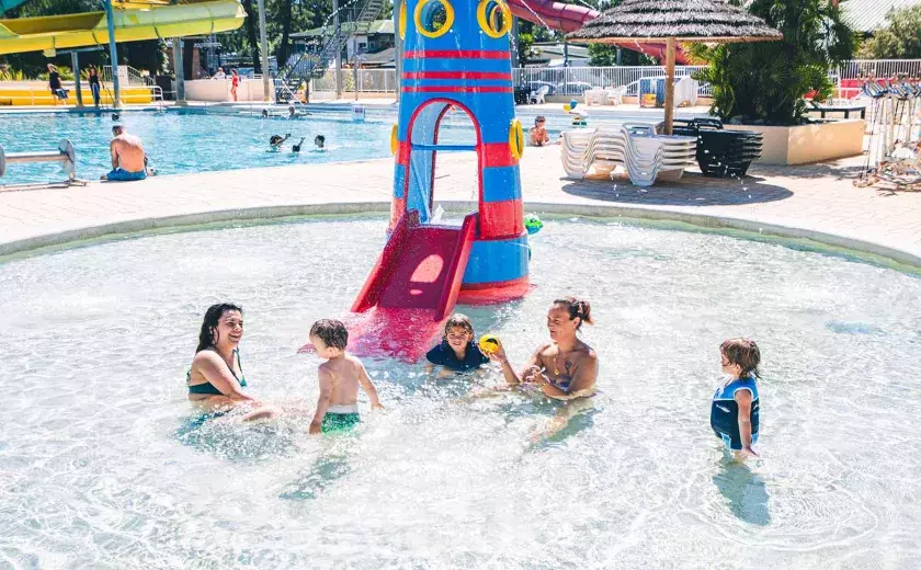 Le sublime complexe aquatique du camping Siblu Villages Bonne Anse Plage 2