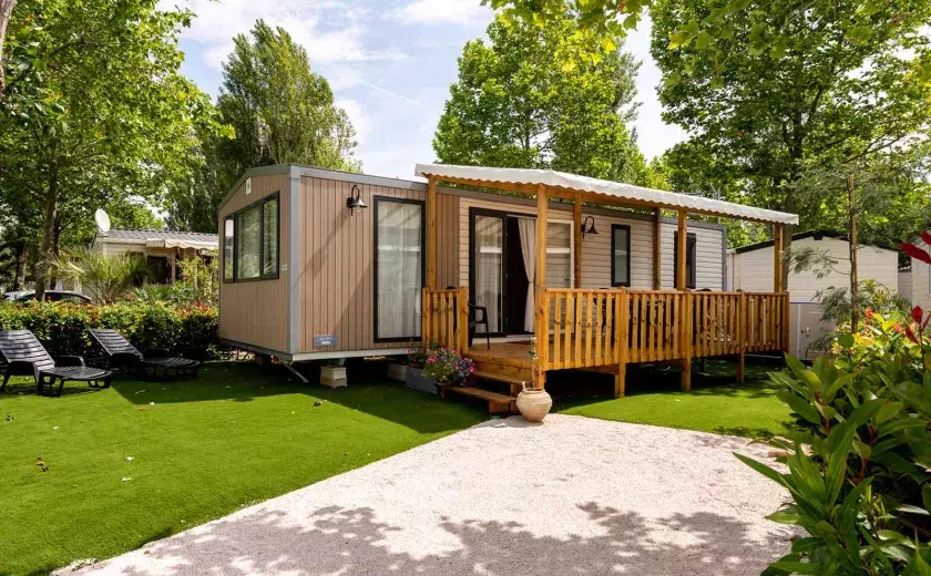 Les magnifiques mobilhomes du camping Siblu Villages La Carabasse 1