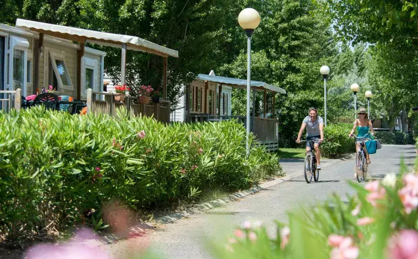 Les magnifiques mobilhomes du camping Siblu Villages La Carabasse 2