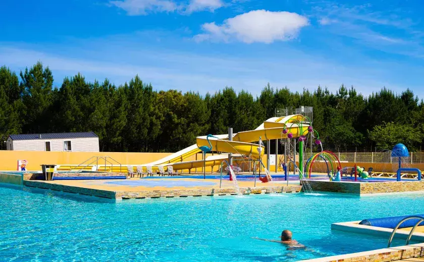 Le sublime complexe aquatique du camping Siblu Villages Les Oyats 4