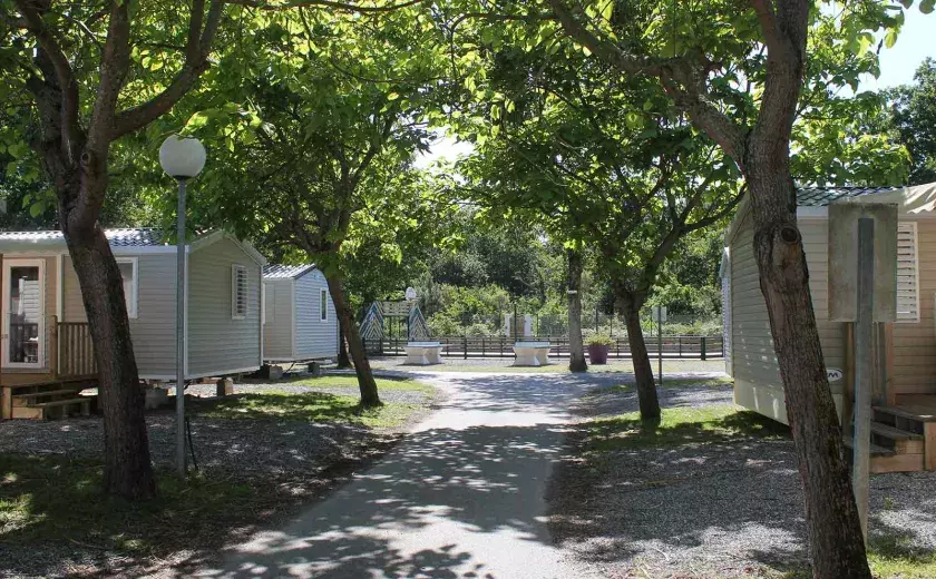 Les magnifiques mobilhomes du camping Siblu Villages La Pointe 2