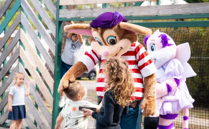 Les Mascottes au camping Siblu Villages Les Embruns
